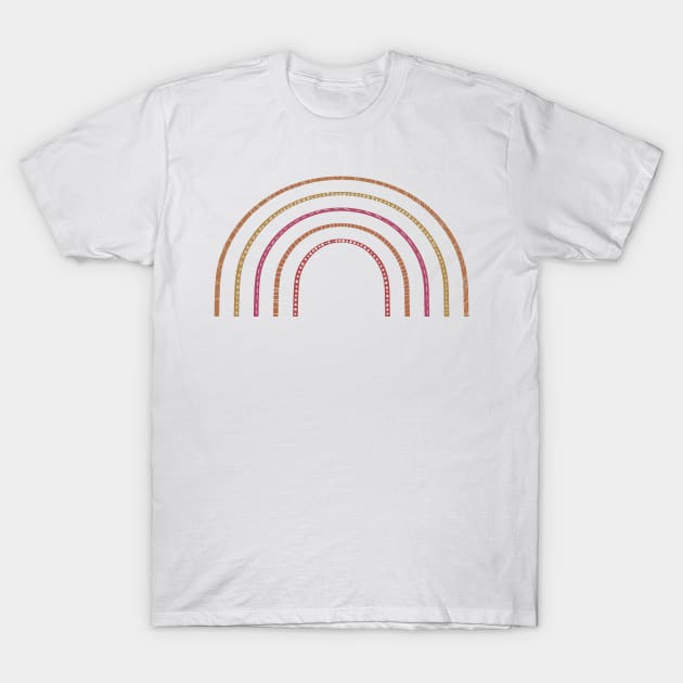 Boho Rainbow T-Shirt by Designs by Katie Leigh